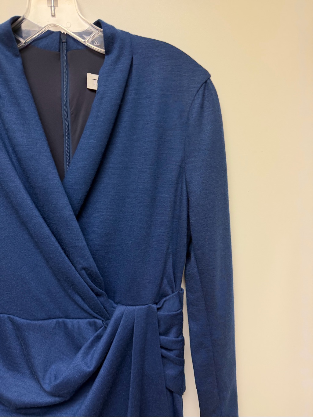 The Fold London Greenwhich Wool Dress Size 6 Blue Nwt — image 2 of 8